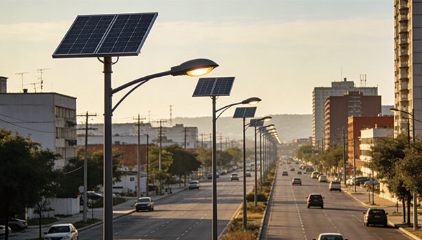 solar street lights